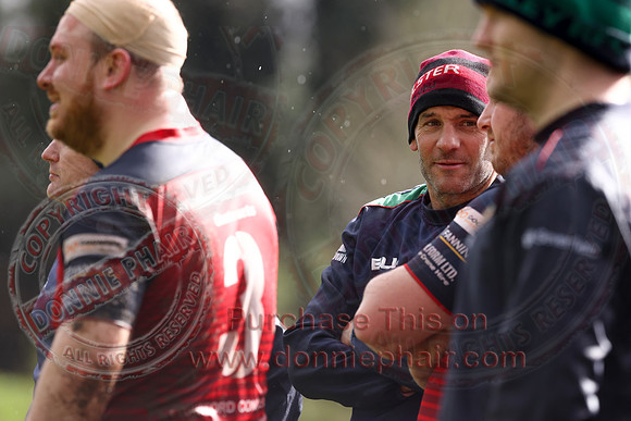 Clogher Valley 1st XV (41) V Ballina (12) in All-Ireland Rugby League 2C Champions-94