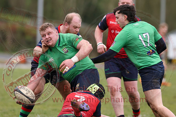 Clogher Valley 1st XV (41) V Ballina (12) in All-Ireland Rugby League 2C Champions-23