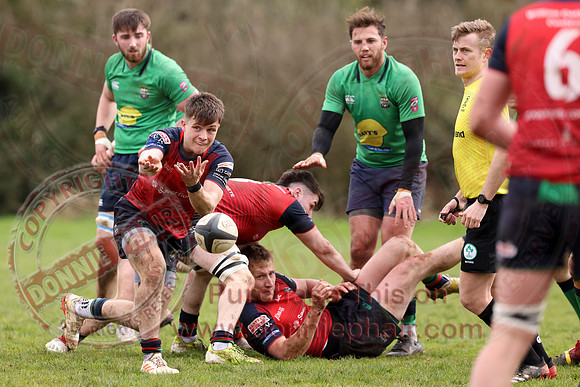 Clogher Valley 1st XV (41) V Ballina (12) in All-Ireland Rugby League 2C Champions-32