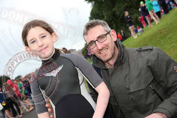 Charity Swim in Erne River in aid of RNLI.