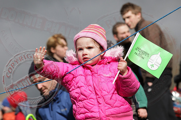 St. Patrick's Day in Enniskillen, County Fermanagh