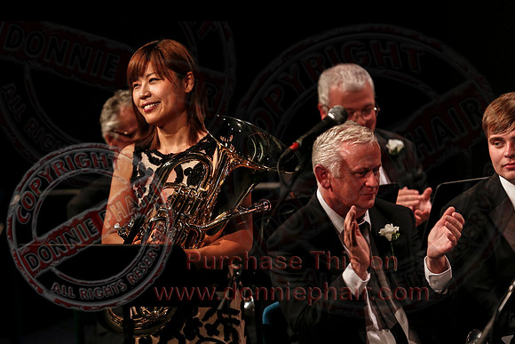Steve and Misa Mead in the Ardhowen Theatre.