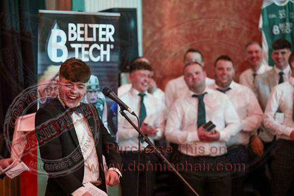 Fermanagh Hurlers receive Lory Meagher Cup Winners Medals in Mahons Hotel-37