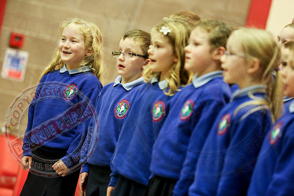 Community Carol Service in St. Mary's Hall, Tempo.