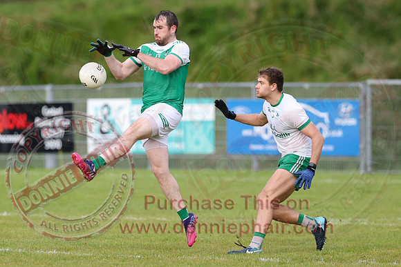 Roslea (2-06) V Ederney (1-16) in Senior GAA Football League Division One-2