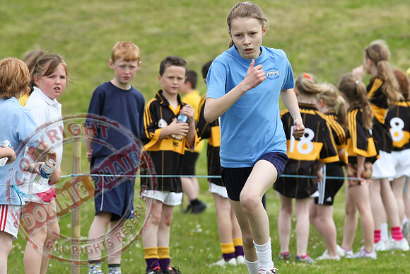 Schools Cross Country Running at the Bawnacre, Irvinestown.