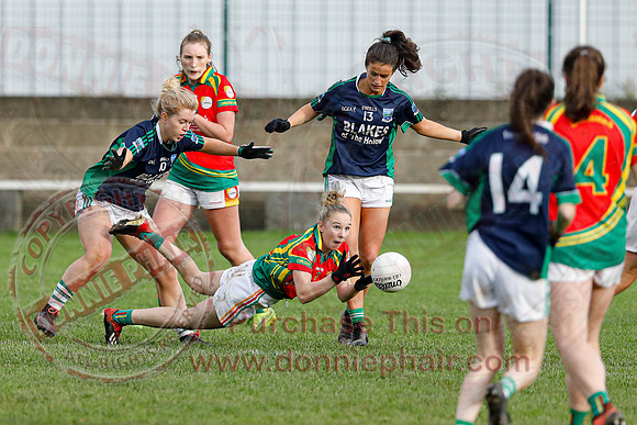 Fermanagh (3-09) V Carlow (2010) in All-Ireland Ladies Junior GAA Football Championship-25