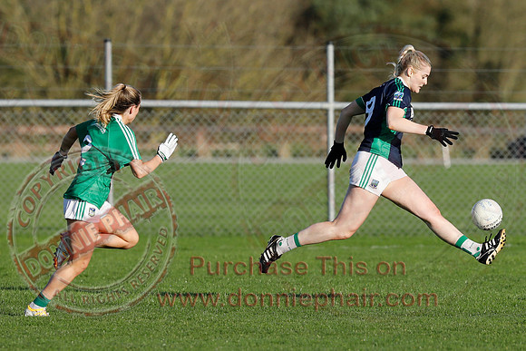 Fermanagh (4-10) V Limerick (4-03) in All-Ireland Ladies Junior GAA Football Championship Semi-Final-3