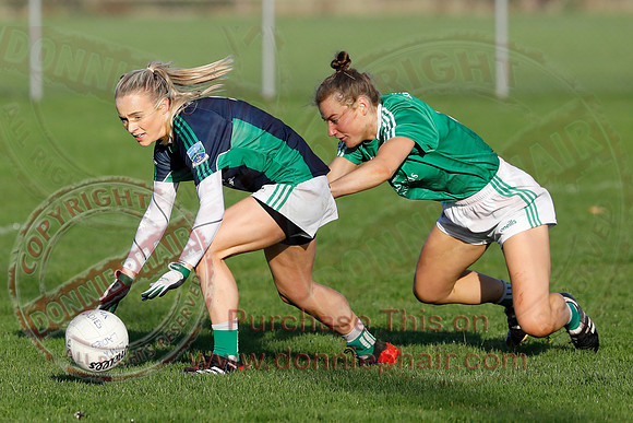 Fermanagh (4-10) V Limerick (4-03) in All-Ireland Ladies Junior GAA Football Championship Semi-Final-5