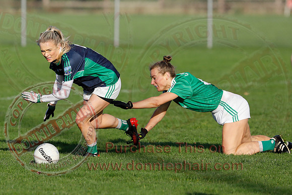 Fermanagh (4-10) V Limerick (4-03) in All-Ireland Ladies Junior GAA Football Championship Semi-Final-6