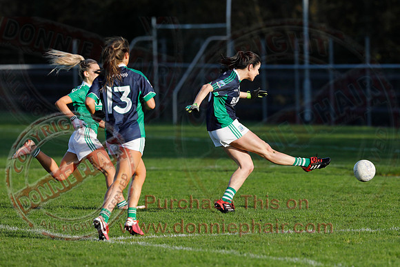 Fermanagh (4-10) V Limerick (4-03) in All-Ireland Ladies Junior GAA Football Championship Semi-Final-8