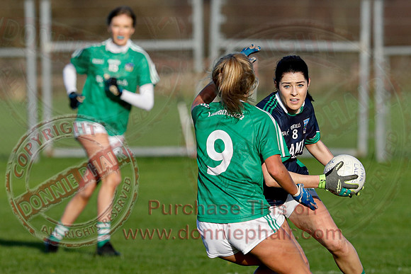 Fermanagh (4-10) V Limerick (4-03) in All-Ireland Ladies Junior GAA Football Championship Semi-Final-9