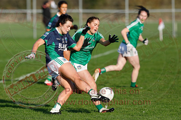 Fermanagh (4-10) V Limerick (4-03) in All-Ireland Ladies Junior GAA Football Championship Semi-Final-13
