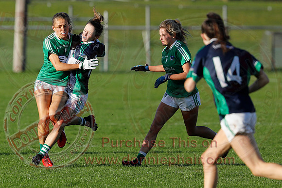 Fermanagh (4-10) V Limerick (4-03) in All-Ireland Ladies Junior GAA Football Championship Semi-Final-15