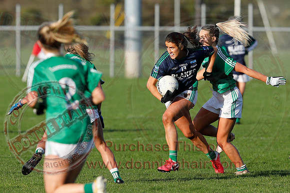 Fermanagh (4-10) V Limerick (4-03) in All-Ireland Ladies Junior GAA Football Championship Semi-Final-24