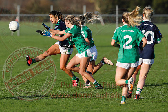 Fermanagh (4-10) V Limerick (4-03) in All-Ireland Ladies Junior GAA Football Championship Semi-Final-25