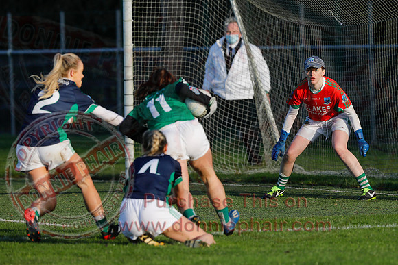 Fermanagh (4-10) V Limerick (4-03) in All-Ireland Ladies Junior GAA Football Championship Semi-Final-35