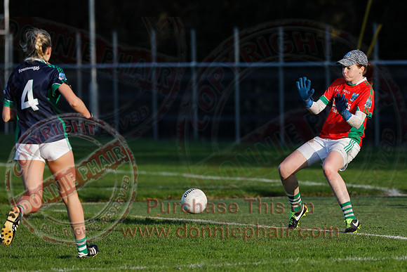 Fermanagh (4-10) V Limerick (4-03) in All-Ireland Ladies Junior GAA Football Championship Semi-Final-38