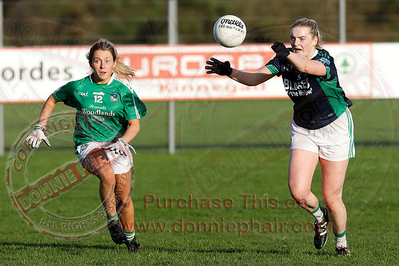 Fermanagh (4-10) V Limerick (4-03) in All-Ireland Ladies Junior GAA Football Championship Semi-Final-39