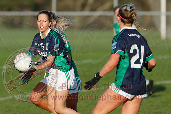 Fermanagh (4-10) V Limerick (4-03) in All-Ireland Ladies Junior GAA Football Championship Semi-Final-43