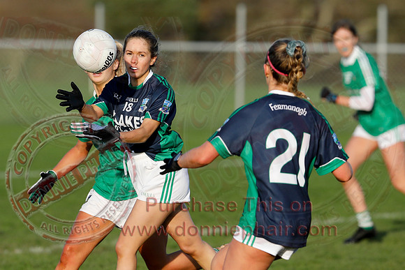 Fermanagh (4-10) V Limerick (4-03) in All-Ireland Ladies Junior GAA Football Championship Semi-Final-44