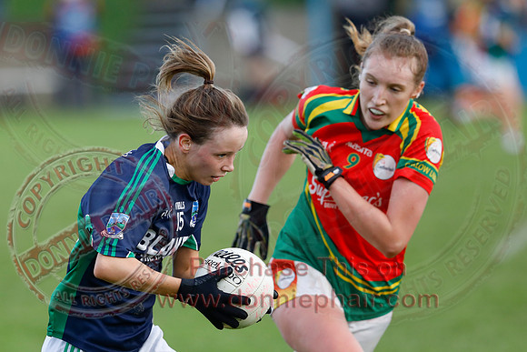 Fermanagh (3-09) V Carlow (2010) in All-Ireland Ladies Junior GAA Football Championship-16
