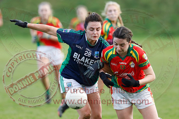 Fermanagh (3-09) V Carlow (2010) in All-Ireland Ladies Junior GAA Football Championship-18