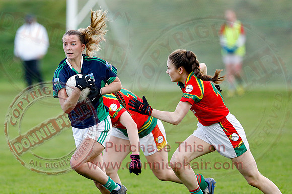 Fermanagh (3-09) V Carlow (2010) in All-Ireland Ladies Junior GAA Football Championship-19