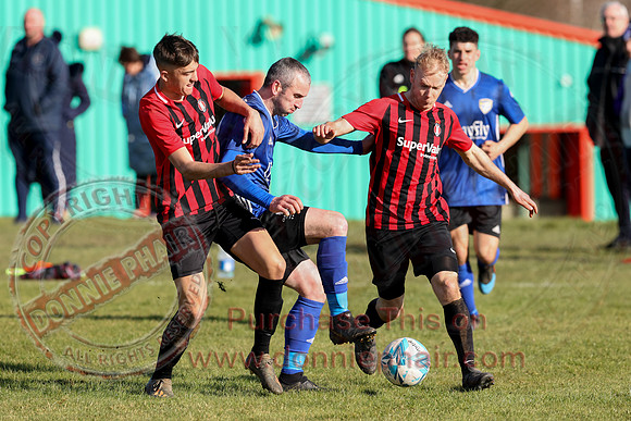 Irvinestown (1) V Kesh (2) in Mercer Football League-1