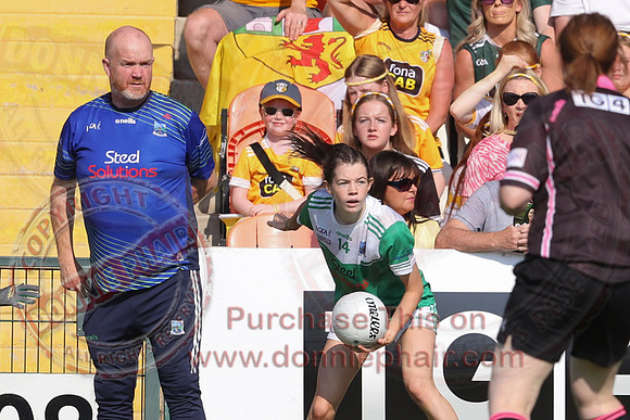 Antrim (3-15) V Fermanagh (0-11) in Ladies All Ireland GAA Football Junior Championship Final Replay-24