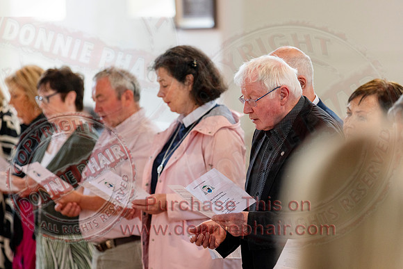 Bishop Larry Duffy commissions 45 members of Parish Bereavement Team in The Holy Cross Church, Lisnaskea-17