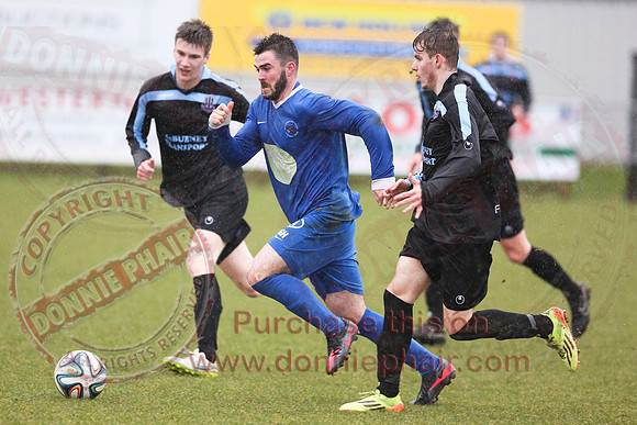 Ballinamallard Reserves (7) V Ballymena United Reserves (1) in IFA Reserve League.