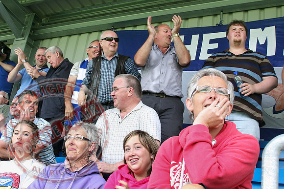 Ballinamallard FC V Dungannon Swifts in IFL Premium League Game.