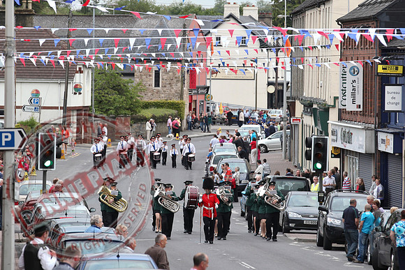 Loyalist Parade in Lisnaskea.