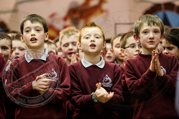 Community Carol Service in St. Mary's Hall, Tempo.