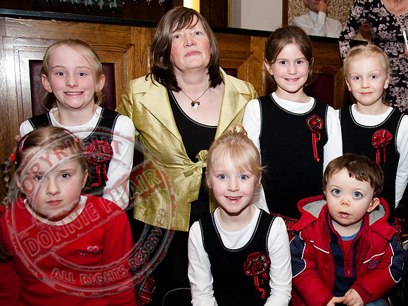 Ulster Scots Society in Fermanagh Celebrate Burns night with a Haggis feast.