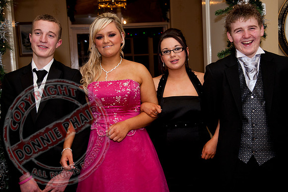 Collegiate Formal in Corrick House, County Tyrone.