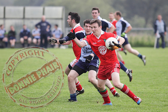 Belcoo V Newtownbutler First Fermanagh's in Senior Men GAA League Football.