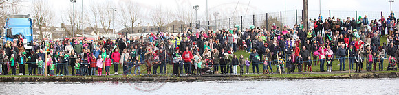 St. Patrick's Day celebrations in Enniskillen, County Fermanagh.