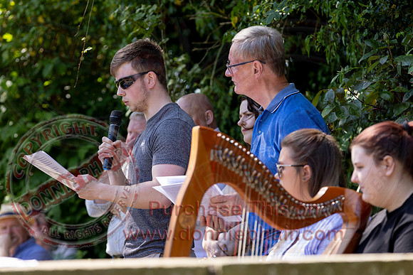 Annual Famine Commemoration in the Bully's Acre Graveyard, Scotshouse road, Clones -26