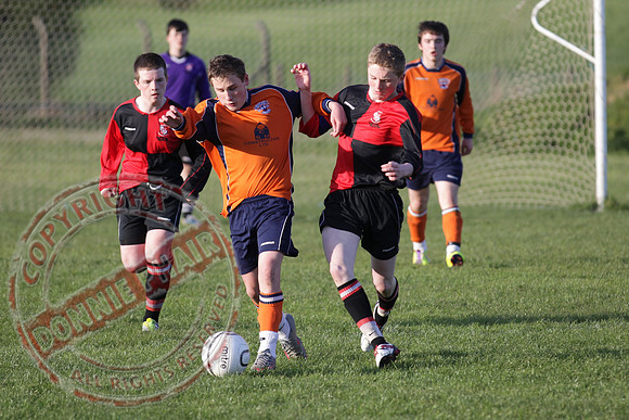 Enniskillen Rangers V Mountjoy in Youth Soccer.
