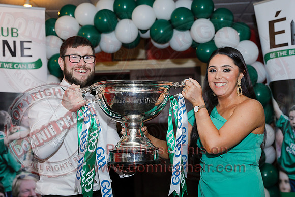 Fermanagh Hurlers receive Lory Meagher Cup Winners Medals in Mahons Hotel-51