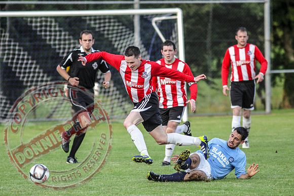 Kennedy Cup Final Between Enniskillen Town (Winners) and Lisbellaw Utd.