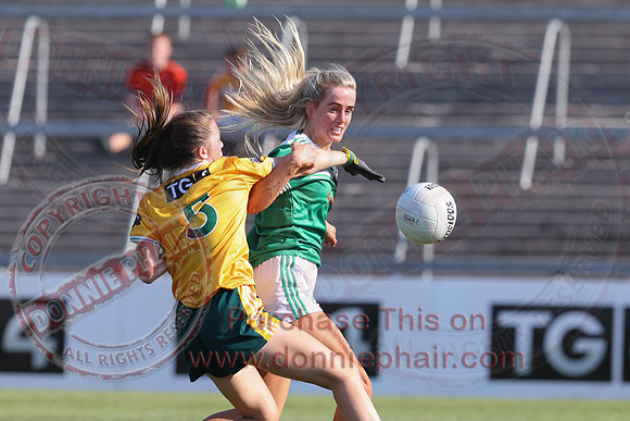 Antrim (3-15) V Fermanagh (0-11) in Ladies All Ireland GAA Football Junior Championship Final Replay-70