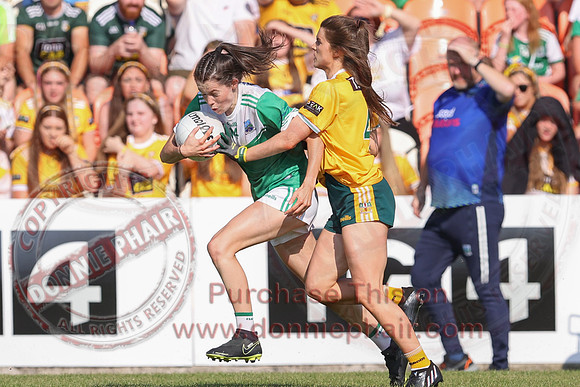 Antrim (3-15) V Fermanagh (0-11) in Ladies All Ireland GAA Football Junior Championship Final Replay-29