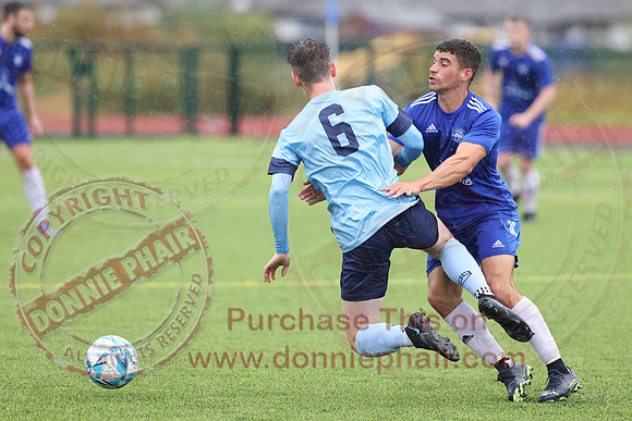 Enniskillen Town (5) V Enniskillen Athletic (0) in Mercer Football League-6