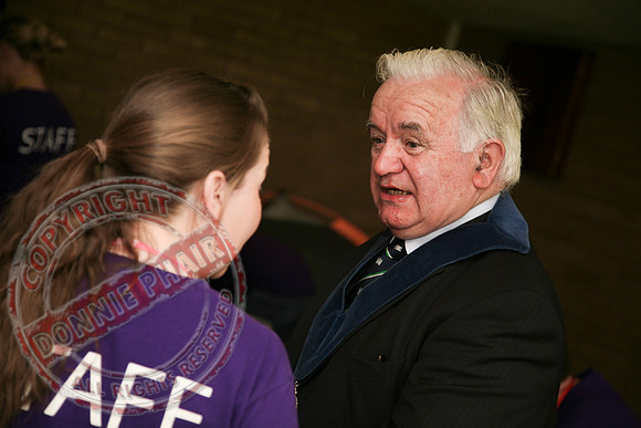Mencap Organisation meet with council members in the Bawnacre, Irvinestown.