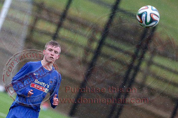 Ballinamallard Youth (1) V Ballymena Youth (1) in Northern Ireland Youth League.