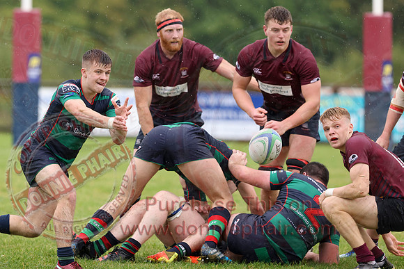 Enniskillen 1st XV (6) V Clogher Valley 1st XV (28) in Ulster Rugby Championship Division One-17