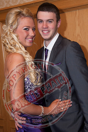 Collegiate Formal held in Corick House Hotel, County Tyrone.
